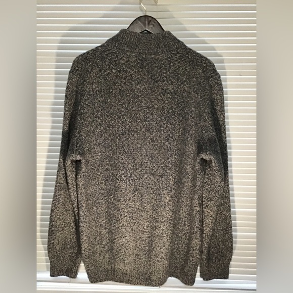 Joseph Abboud Men’s Knit Sweater Wool Blend 50% Wool/Neutral/Grandpa/Layering - Picture 3 of 5